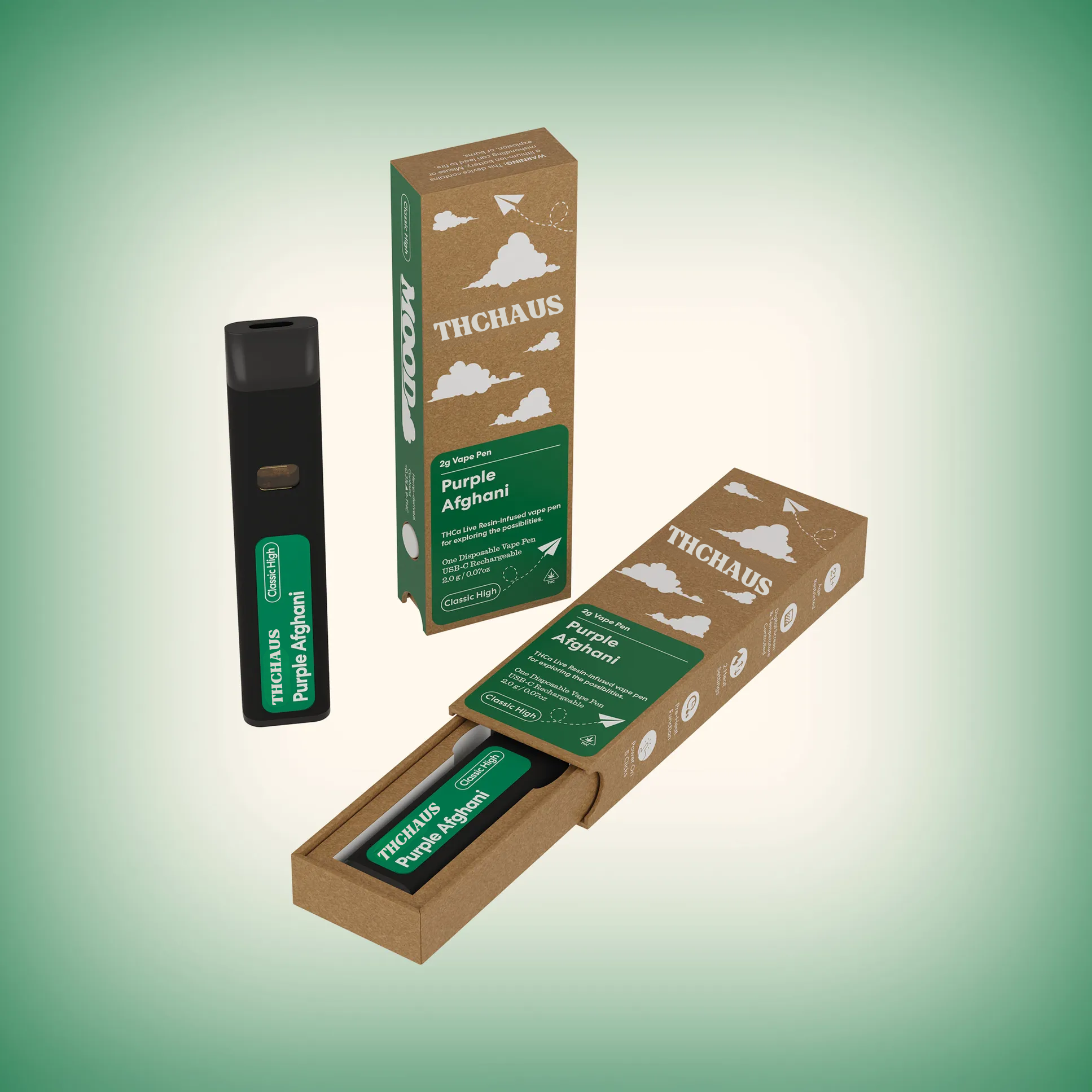 THCa Purple Afghani Einweg Vape – Bild 4