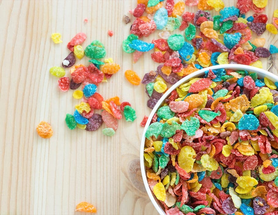 Fruchtiges ReiscerealBuntes, fruchtiges Müsli bringt verspielte Geschmacks- und Farbakzente und schafft Leckereien, die bei jedem Bissen nach Kindheitsfreude schmecken.