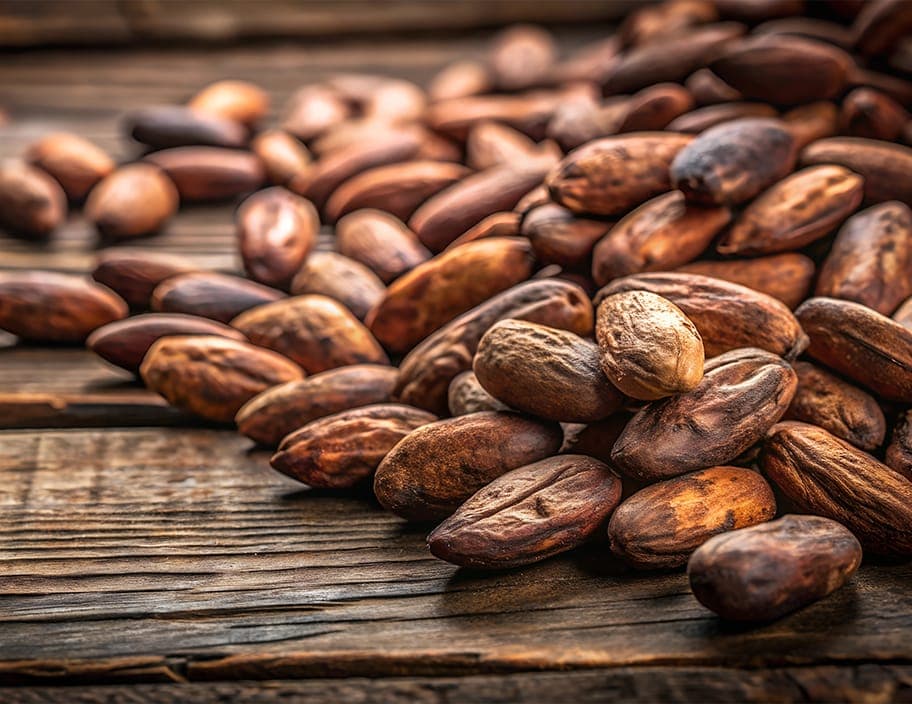 Echter KakaoPremium holländischer Kakao verleiht intensive Schokoladenfülle und schafft diese perfekt dunkle, geheimnisvolle Tiefe.